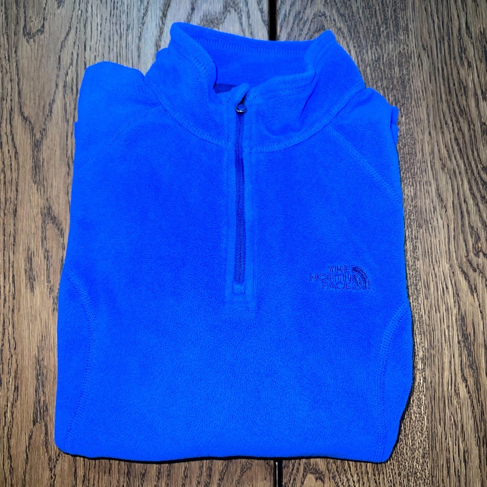 ⛔️SOLD⛔️ The North Face fleece quarter zip pullover sweater